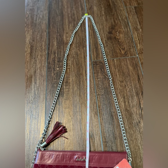 NWT el caballo leather crossbody with removable chain to switch to clutch. Spain - Picture 14 of 14